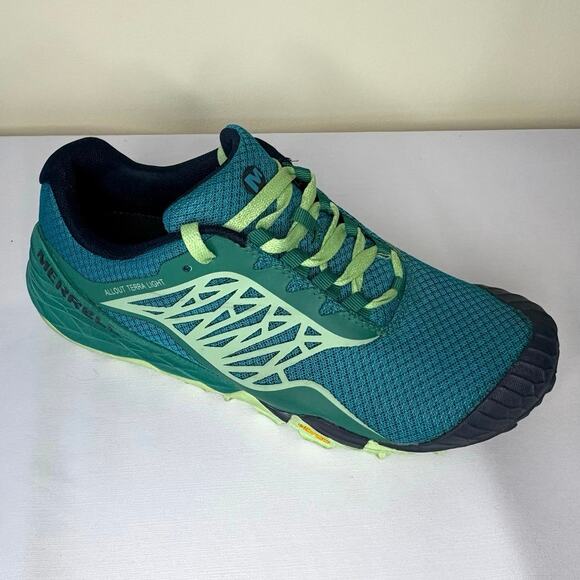 Merrell All Out Terra Light Hiking Shoes Women's 9 | Green | Utility Gorpcore - Picture 1 of 9